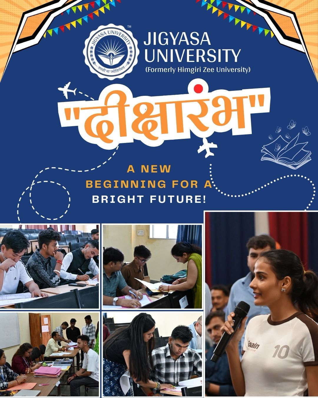 New Journey Begins at Jigyasa University | Diksharambh